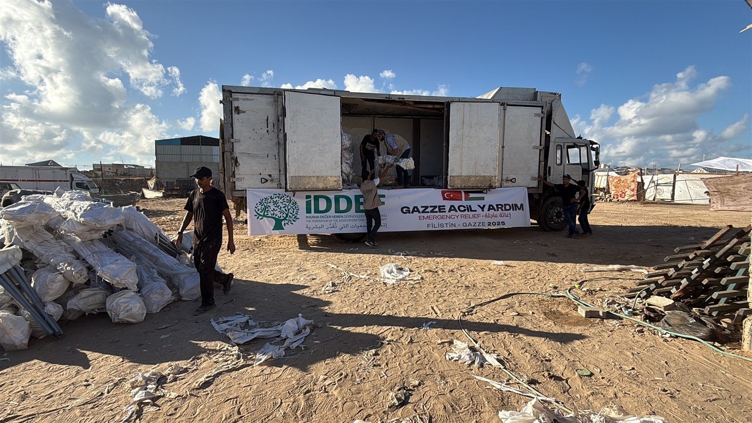 IDDEF Delivers Tents to Gaza Following Ceasefire