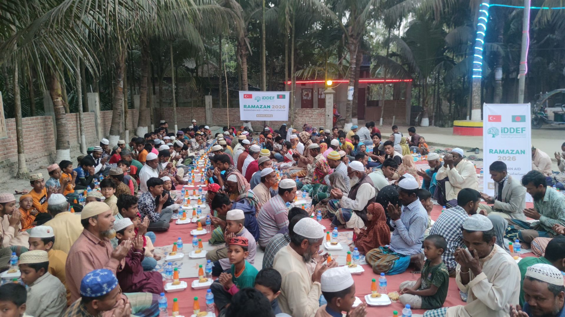 İDDEF’ten Bangladeş’te Kardeşlik Sofraları