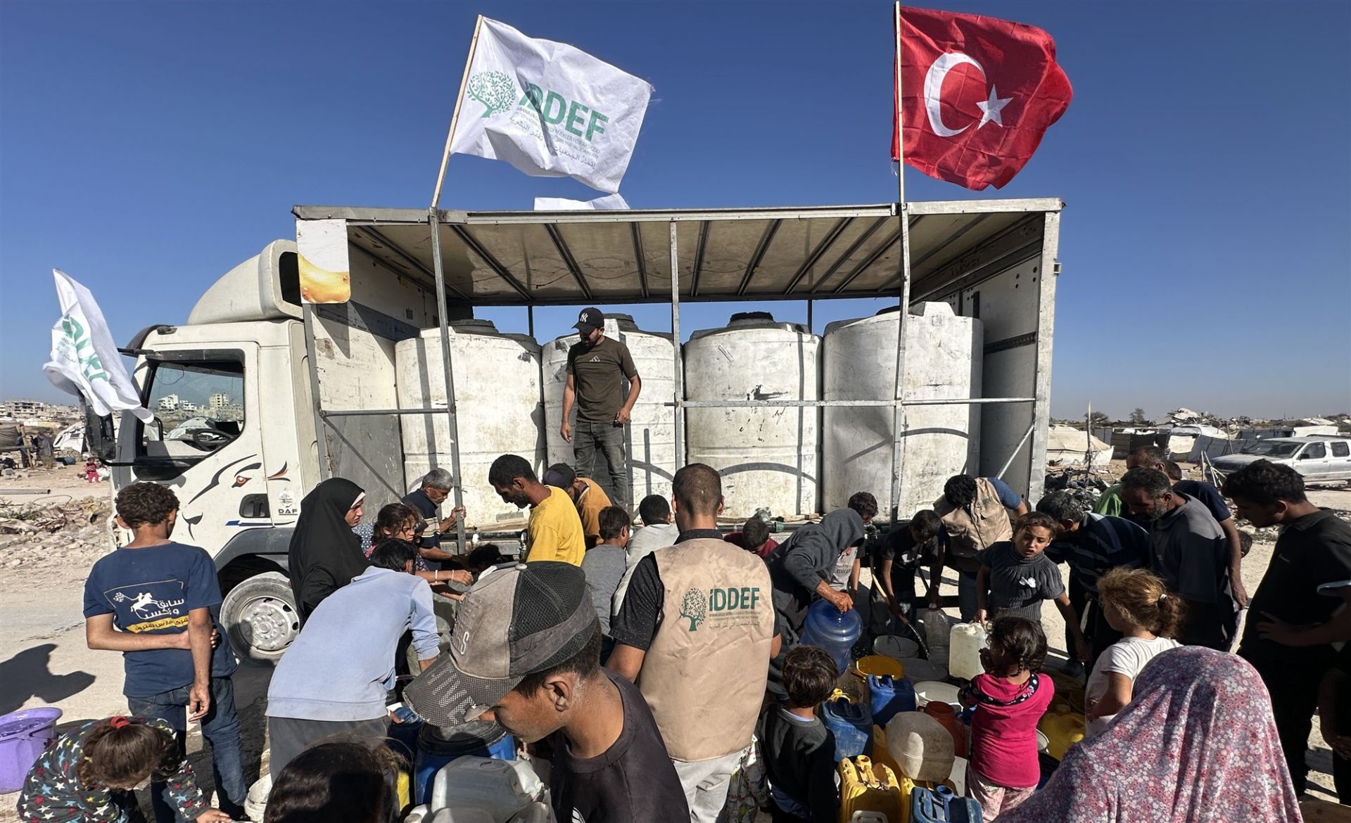 Gazze'de 1000 Gündür Zulüm ve Dram Sürüyor! İDDEF Her Gün Sahada