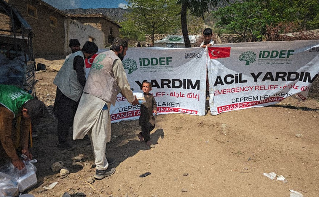 afganistan deprem yardım iddef