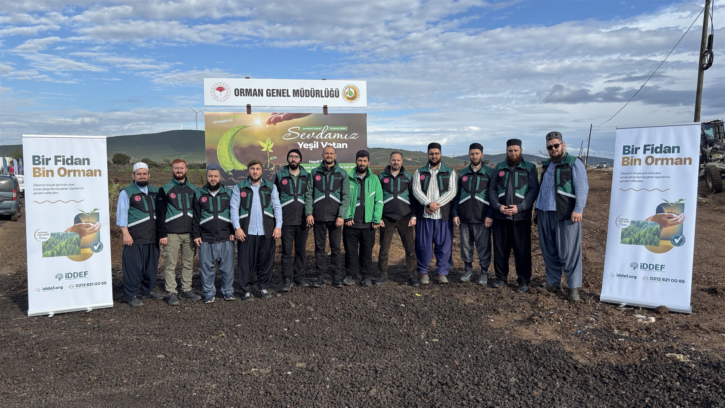 İDDEF’ten Çanakkale’ye 5 Bin Adet Fidan Bağışı (2)