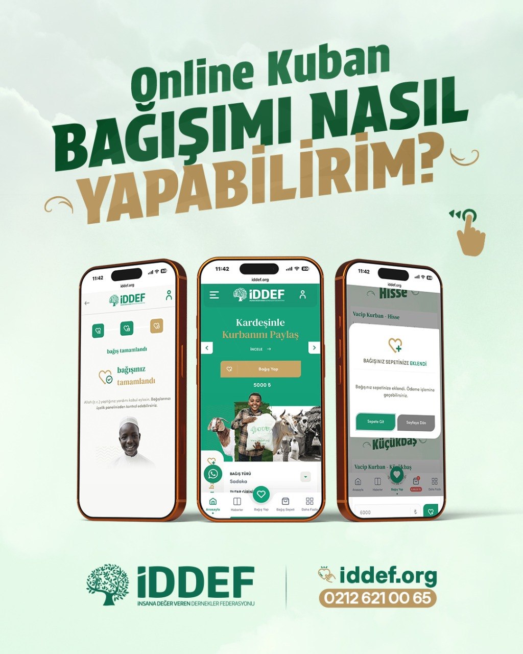 iddef online kurban bağışı nasıl yapılır (2)