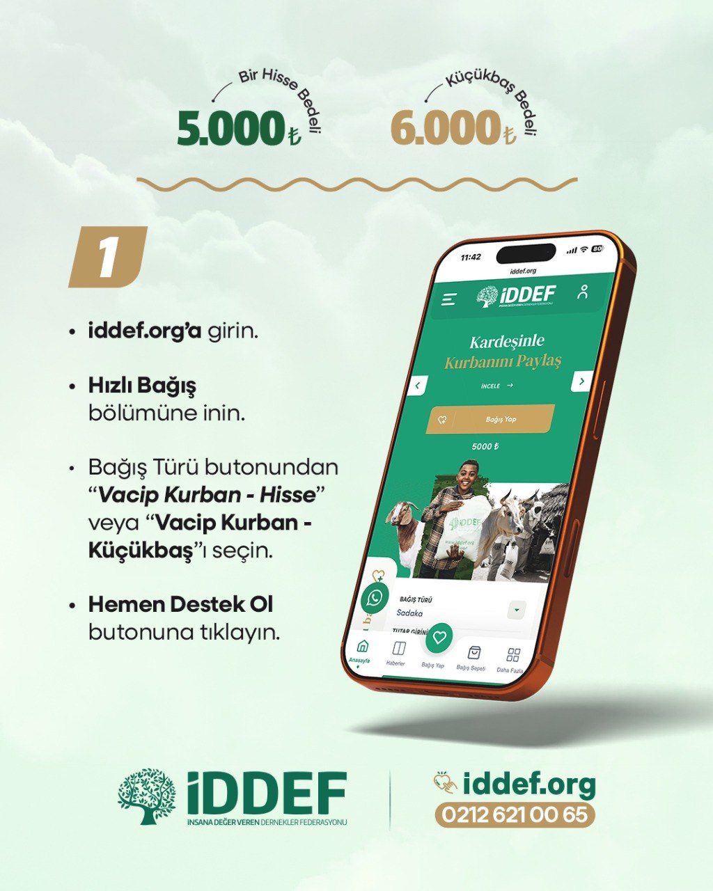 iddef online kurban bağışı nasıl yapılır (6)