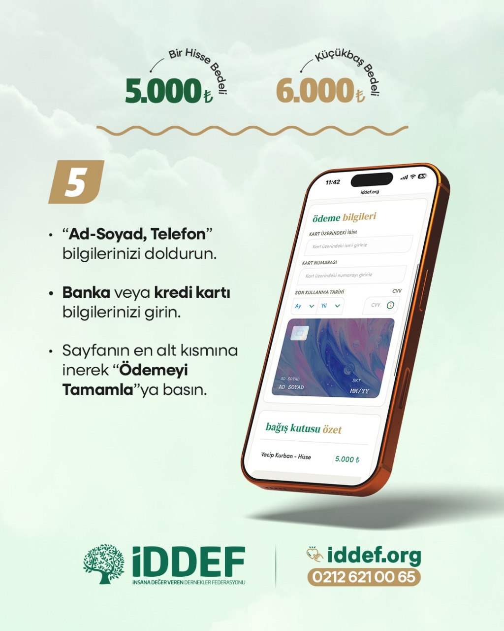 iddef online kurban bağışı nasıl yapılır (7)