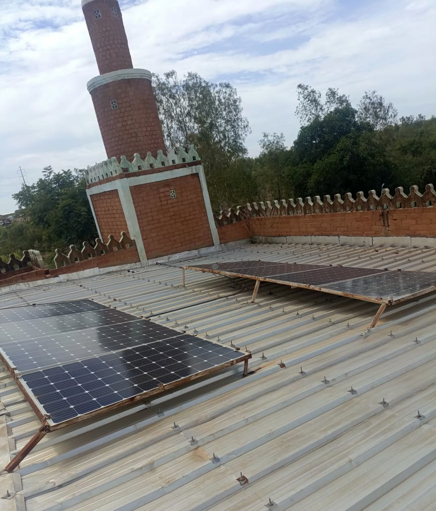 iddef güneş enerji sistemi projesi afrika